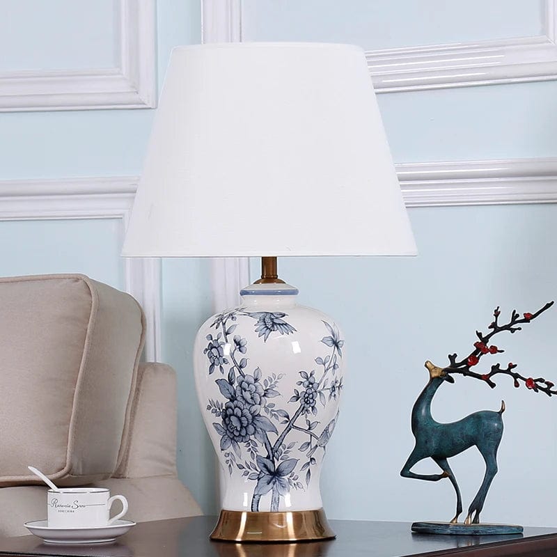 Lampe de chevet campagne chic