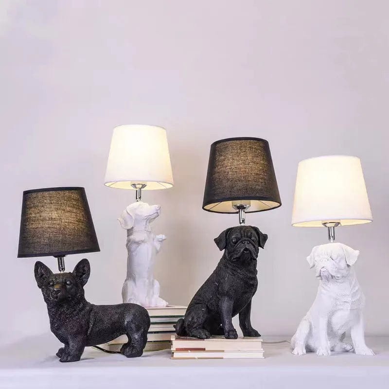 Lampe de chevet chien