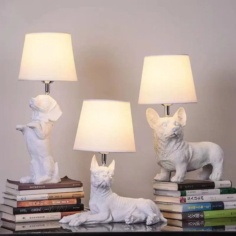 Lampe de chevet chien