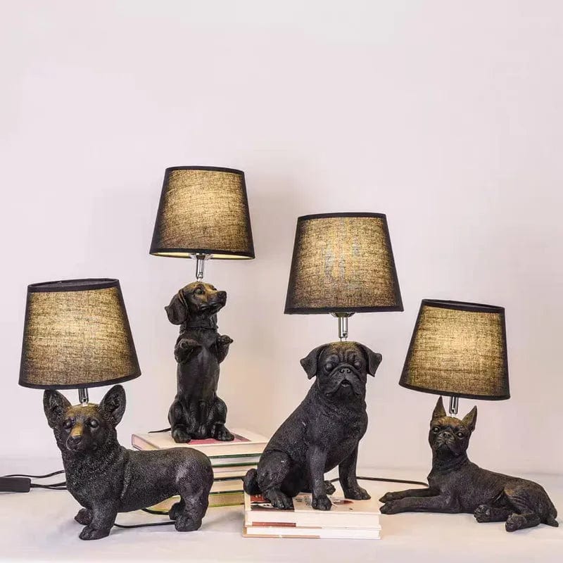 Lampe de chevet chien