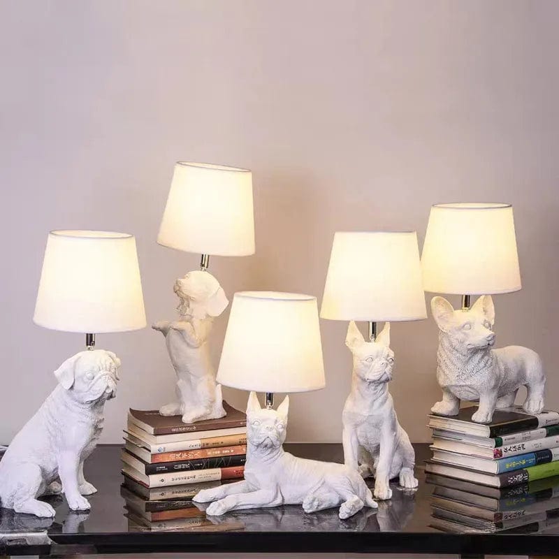 Lampe de chevet chien