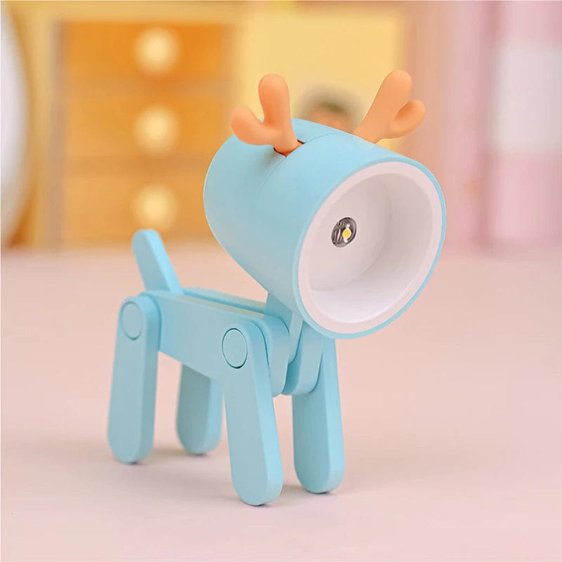 Lampe de chevet chiot Blue Deer