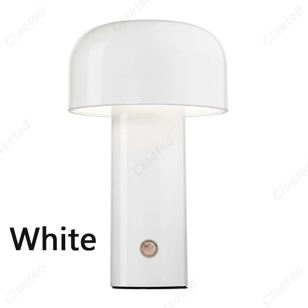 Lampe de chevet design Italien Blanc