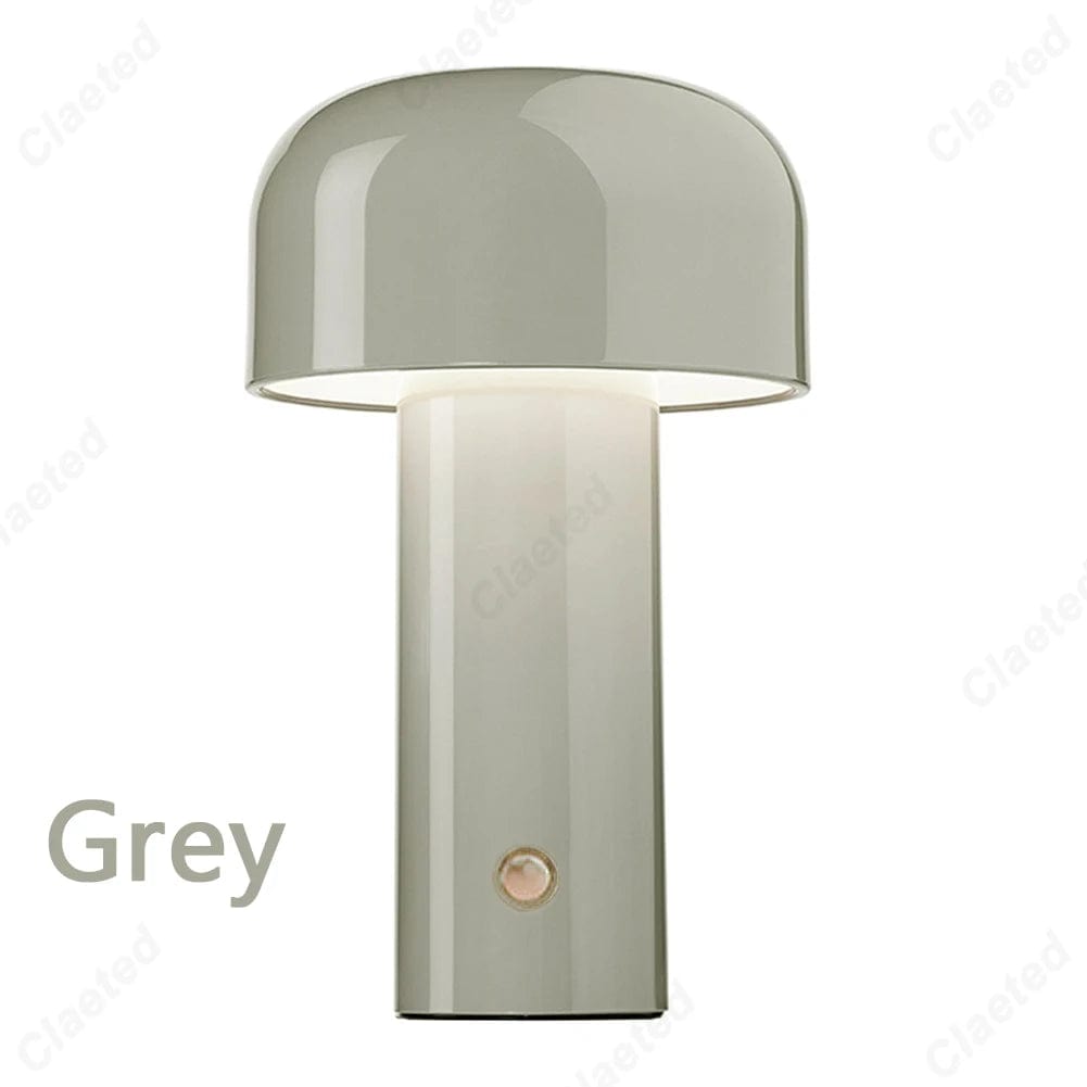 Lampe de chevet design Italien Gris