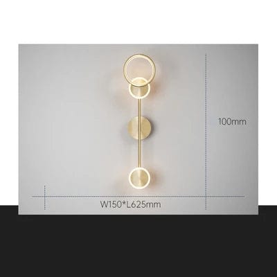 Lampe de chevet design luxe rond Style 1 / Lumière chaude (2700-3500K)