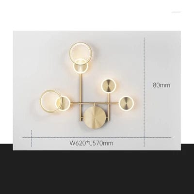 Lampe de chevet design luxe rond Style 3 / Lumière chaude (2700-3500K)