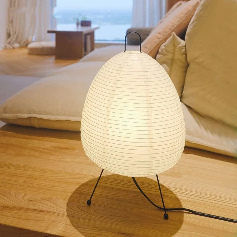 Lampe de chevet en papier