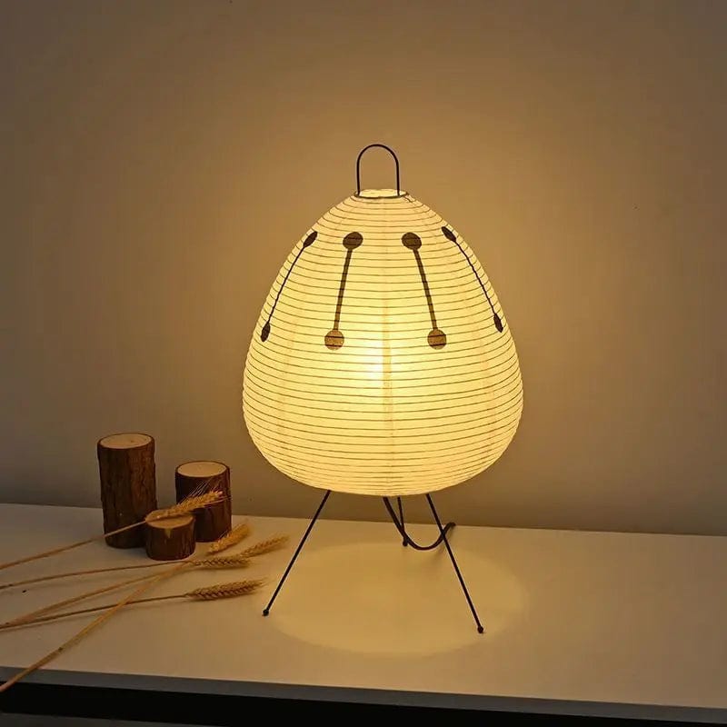 Lampe de chevet en papier