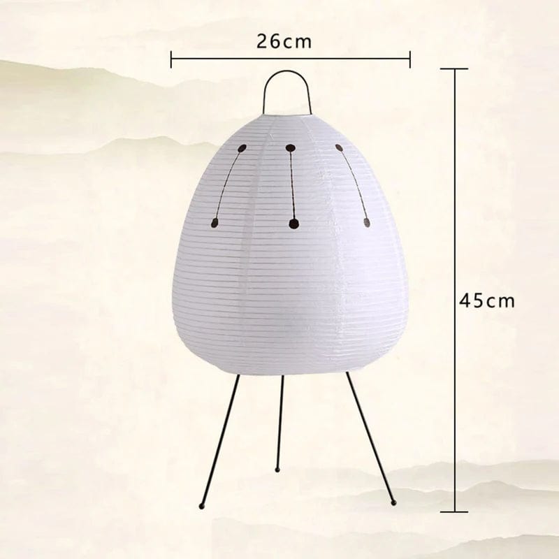 Lampe de chevet en papier