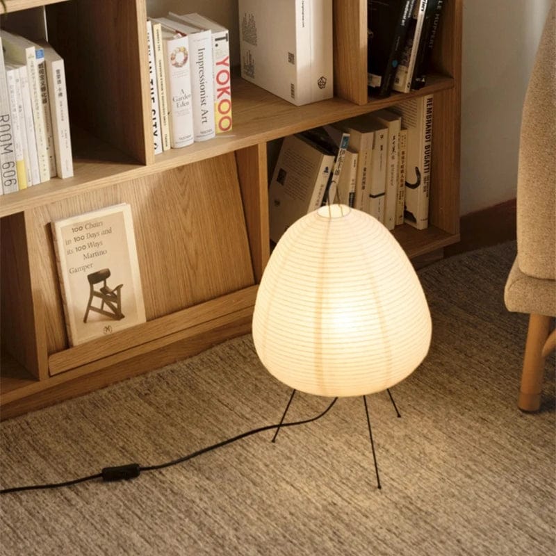 Lampe de chevet en papier de style japonais