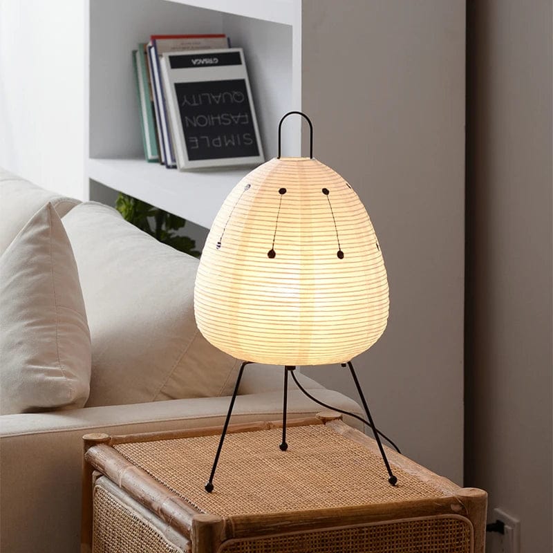 Lampe de chevet en papier de style japonais