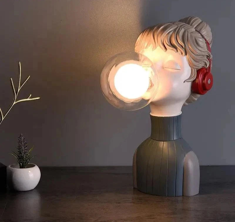 Lampe de chevet femme design