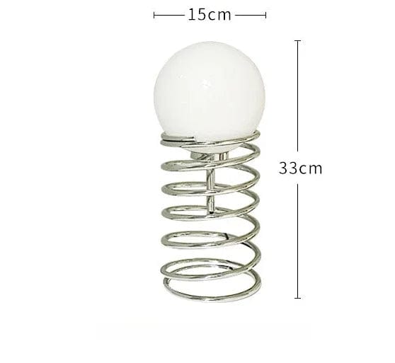 Lampe de chevet industrielle boule A / Prise Européenne