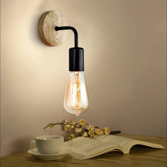 Lampe de chevet industrielle murale