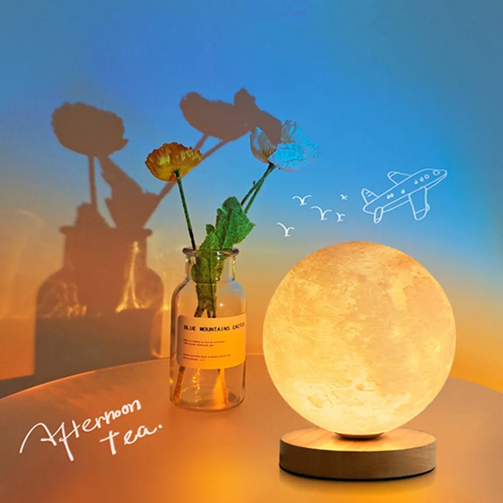 Lampe de chevet lune