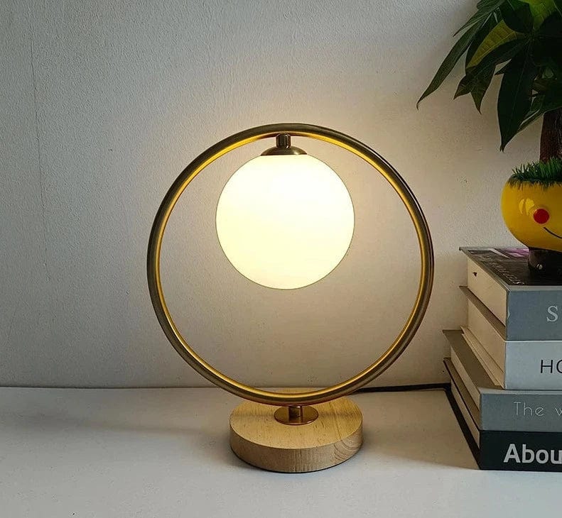 Lampe de chevet moderne boule