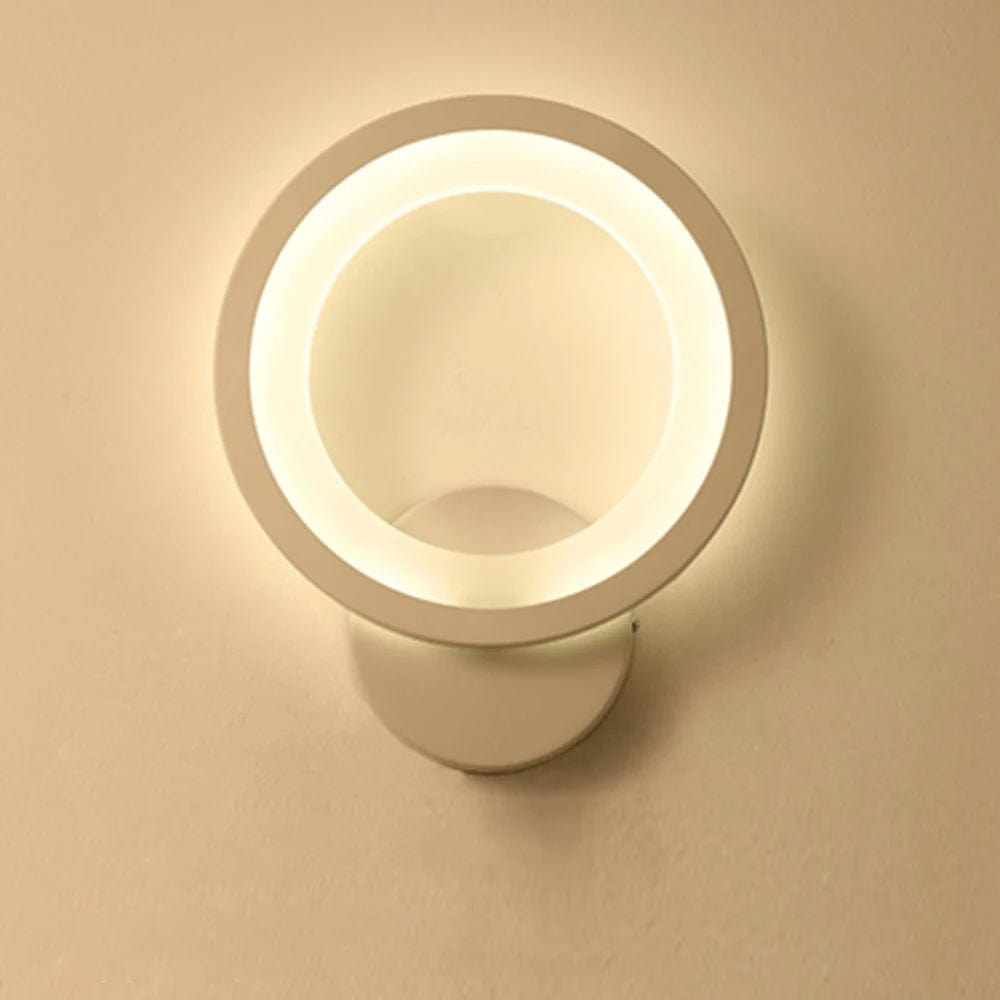 Lampe de chevet murale design cercle