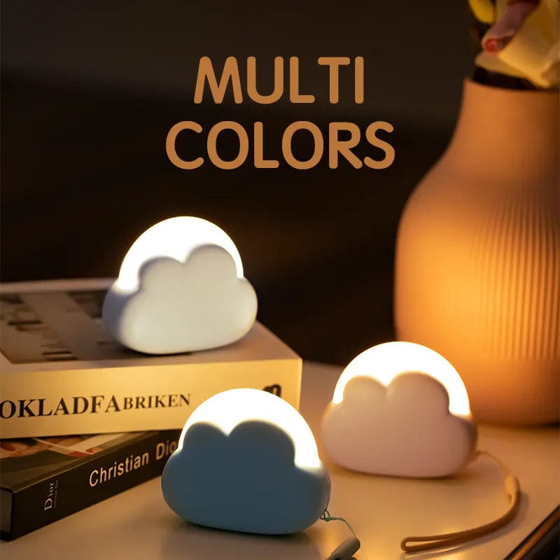 Lampe de chevet nuage Bleu