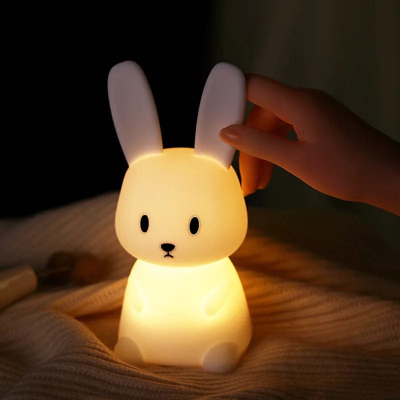 Lampe de chevet silicone lapin