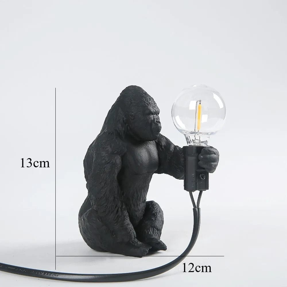 Lampe de chevet singe en différentes positions au choix A