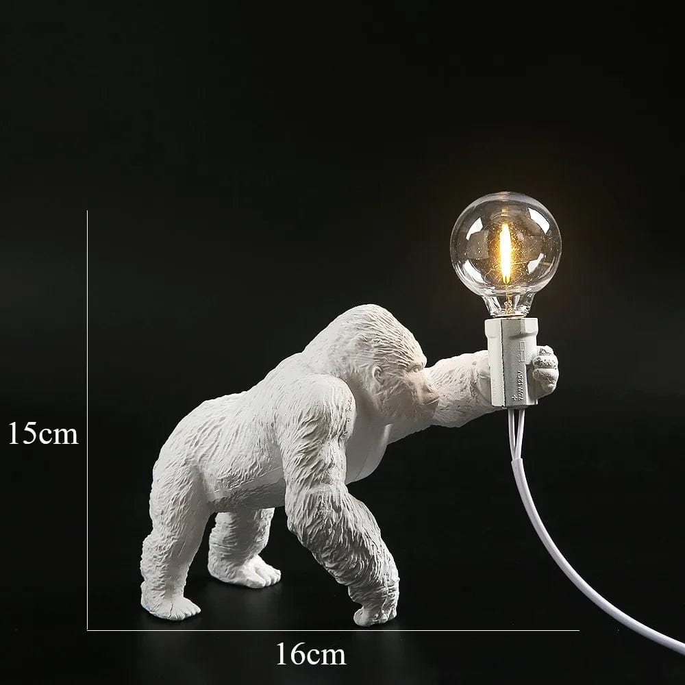 Lampe de chevet singe en différentes positions au choix B