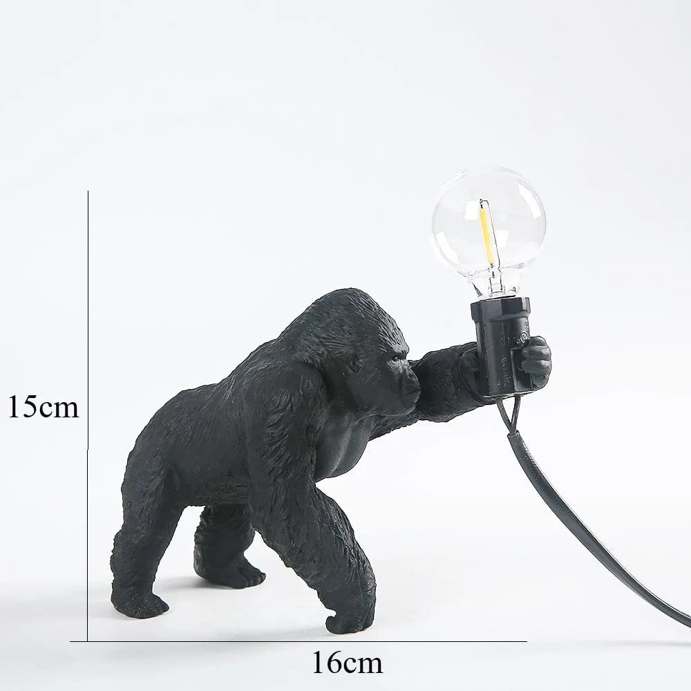 Lampe de chevet singe en différentes positions au choix C