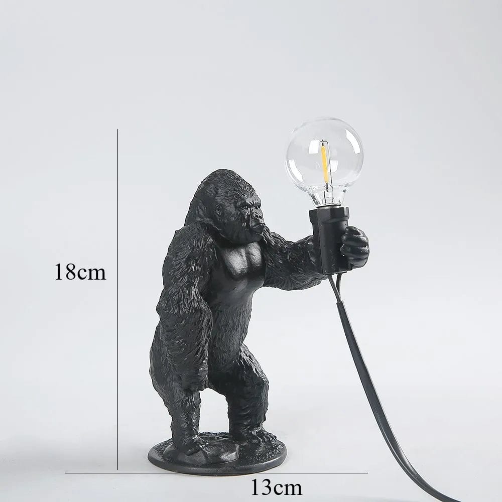 Lampe de chevet singe en différentes positions au choix D