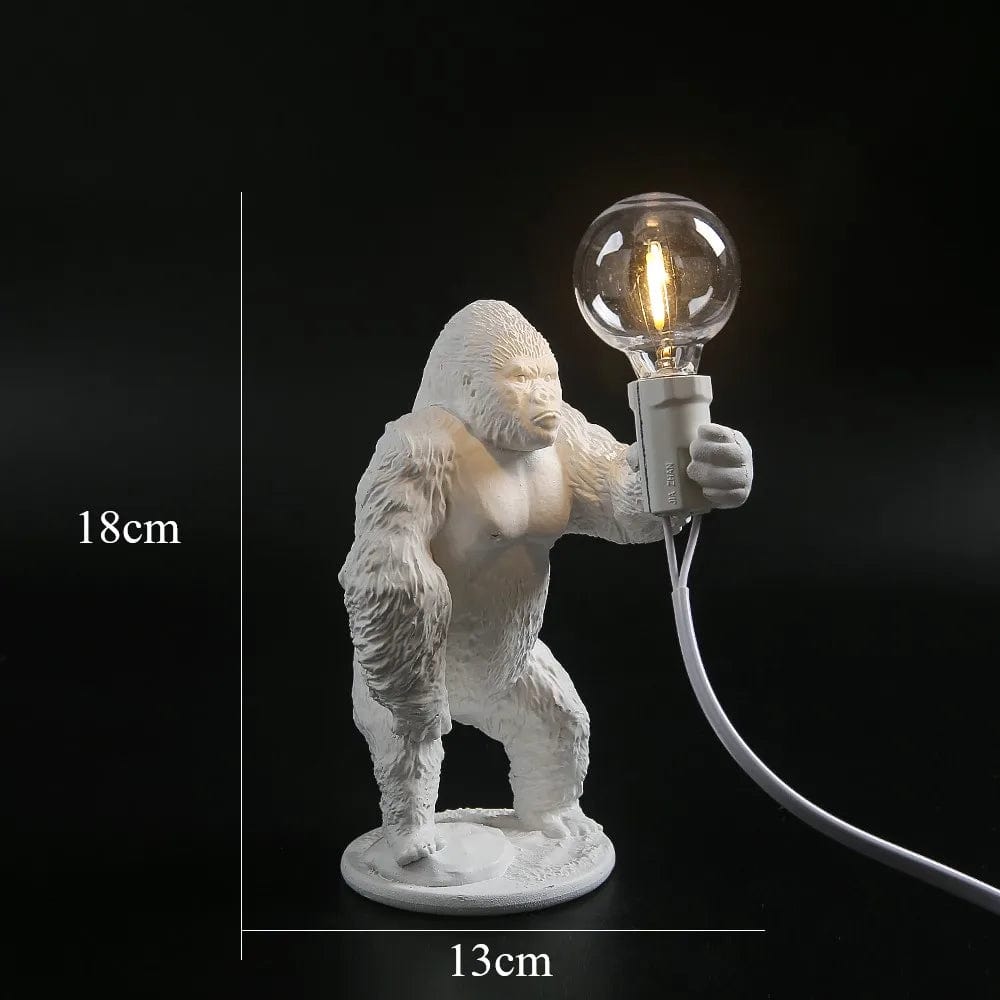 Lampe de chevet singe en différentes positions au choix E