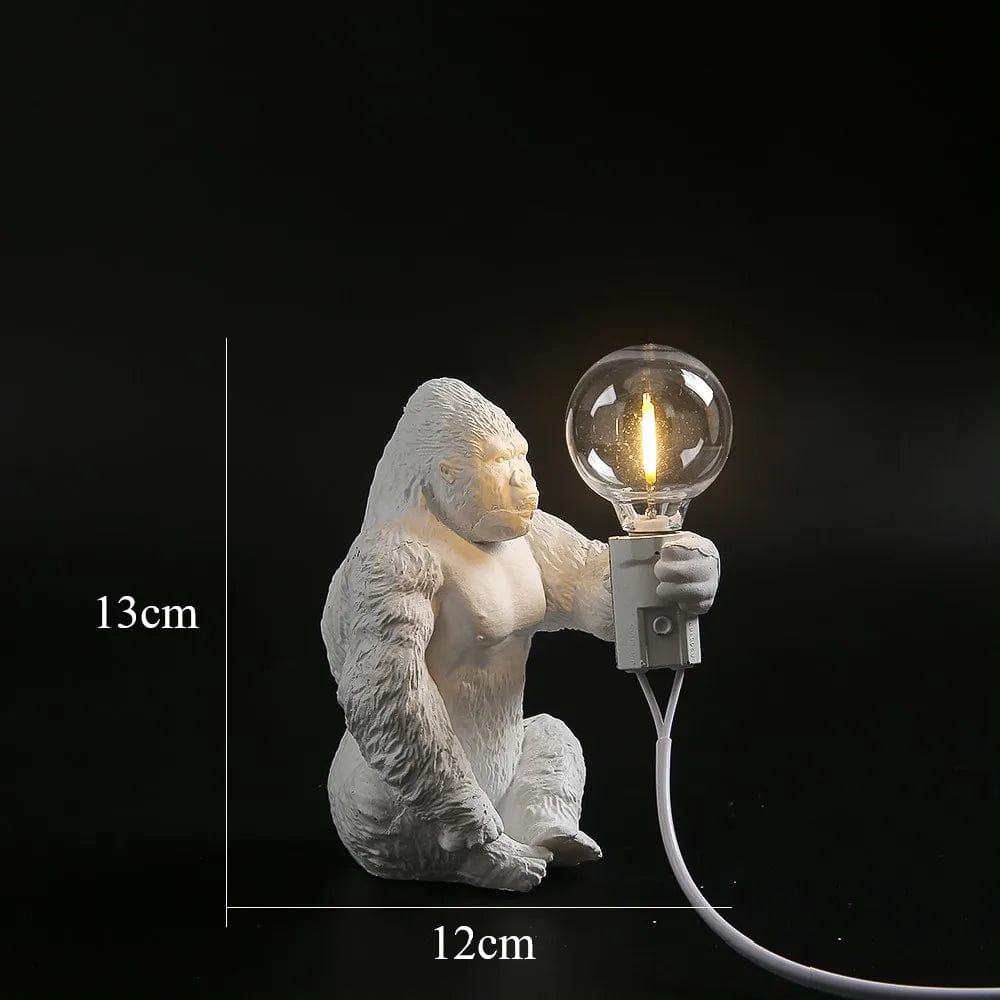 Lampe de chevet singe en différentes positions au choix F