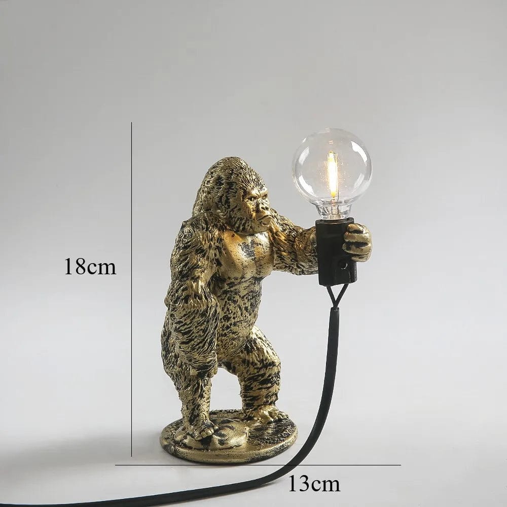 Lampe de chevet singe en différentes positions au choix I