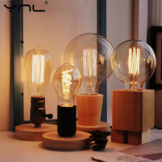 Lampe de chevet style industriel