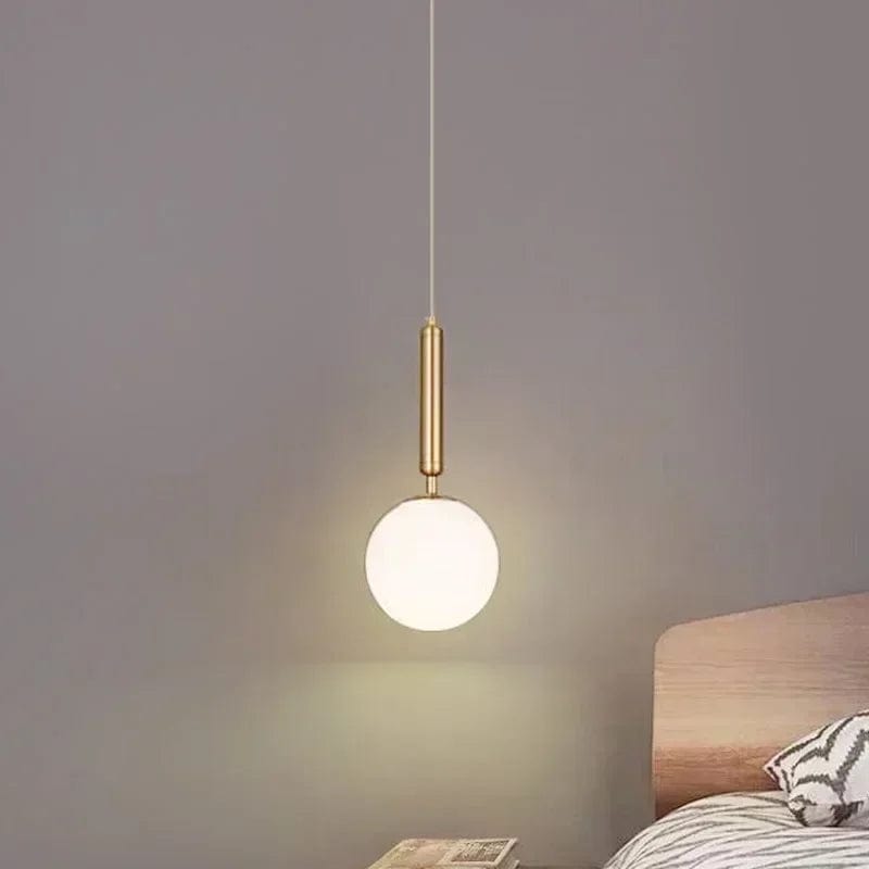 Lampe de chevet suspendue boule