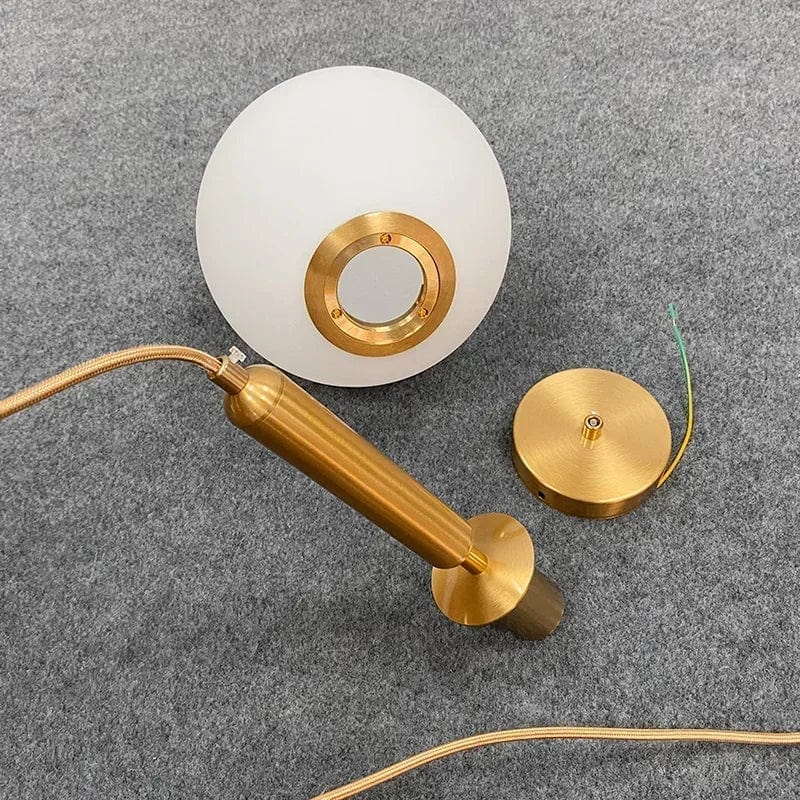 Lampe de chevet suspendue boule