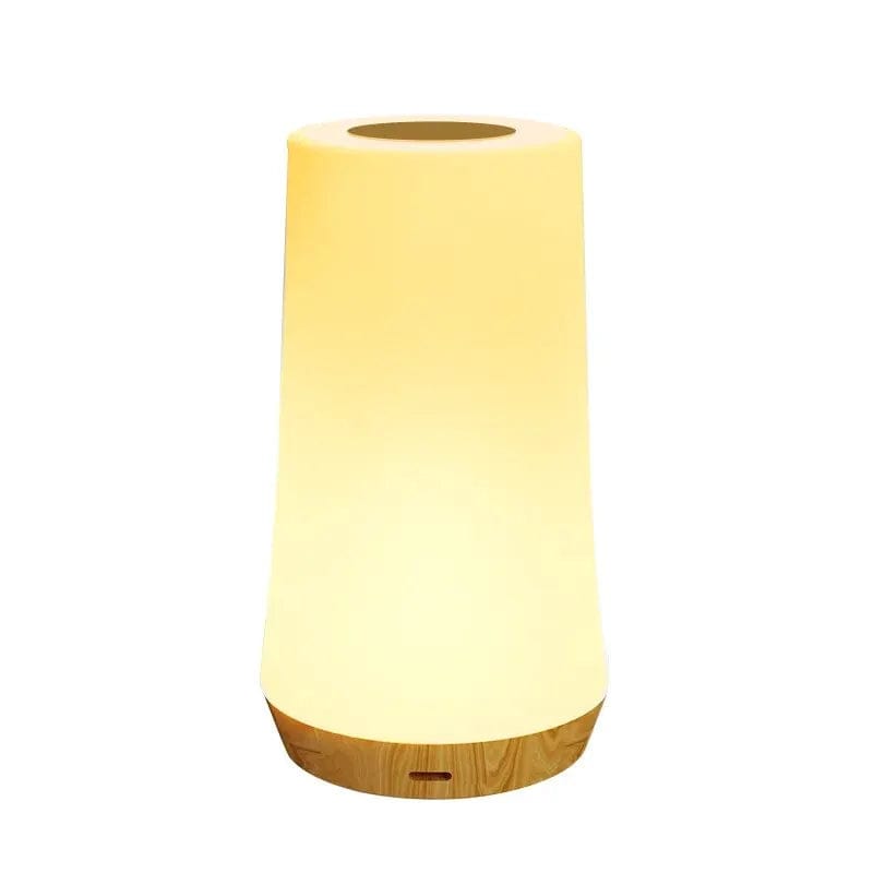 Lampe de chevet tactile conique