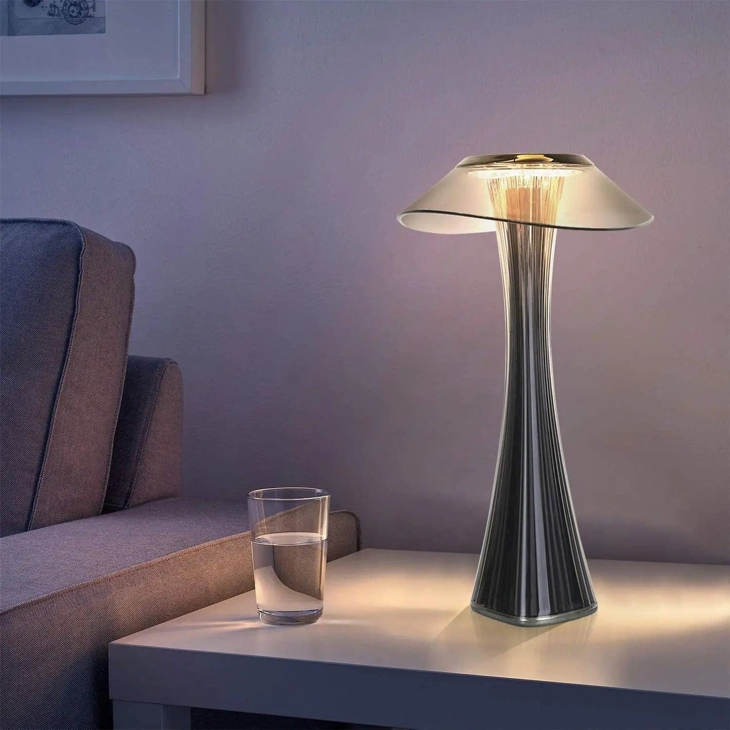 Lampe de chevet tactile design