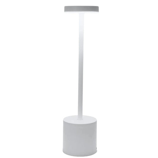 Lampe de chevet tactile sans fil Blanc