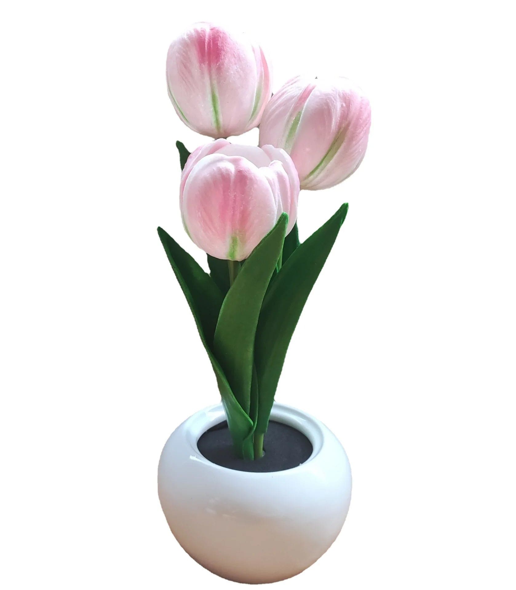 Lampe de chevet tulipes Rose