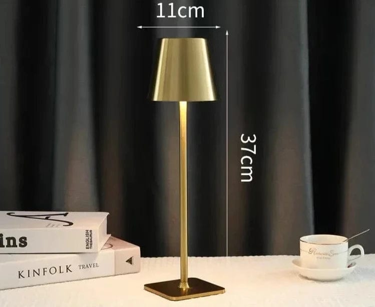 Lampe de chevet USB Or