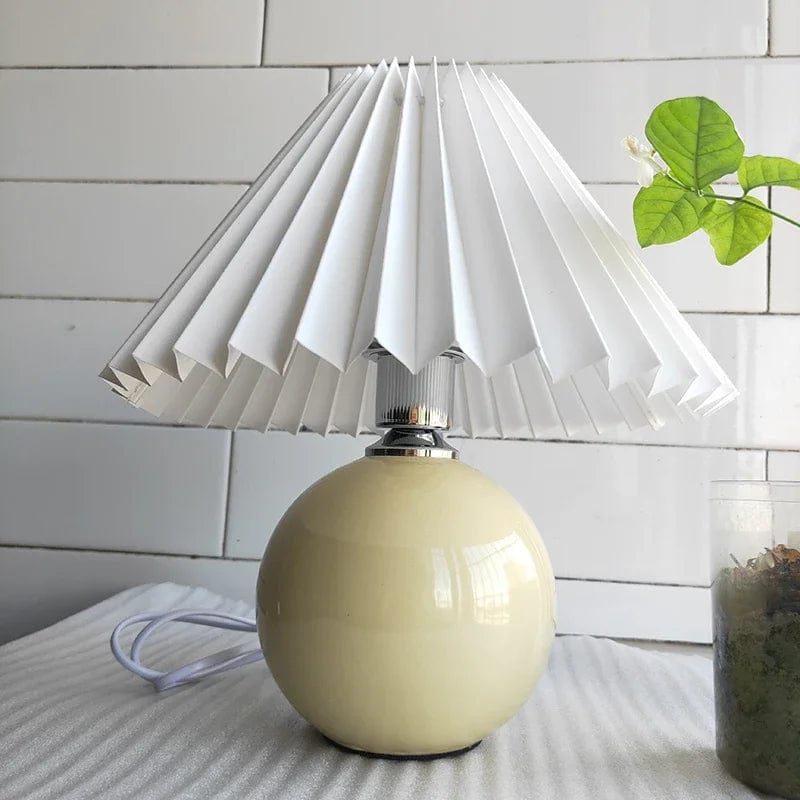 Lampe de chevet vintage en rotin