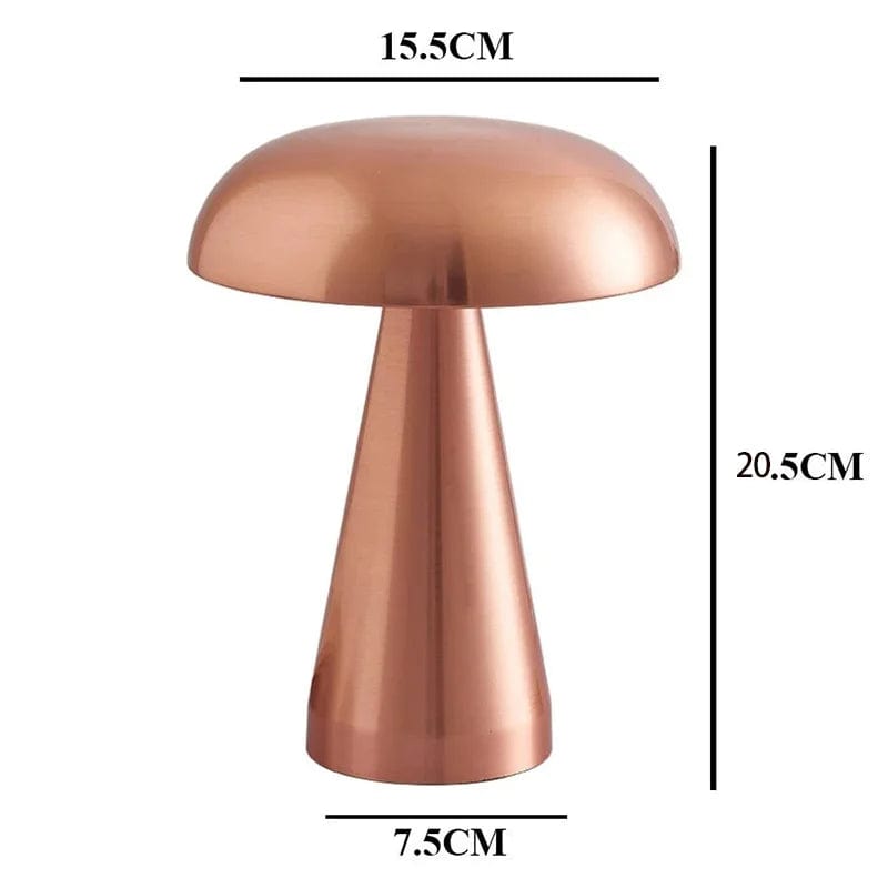 Lampe de table champignon