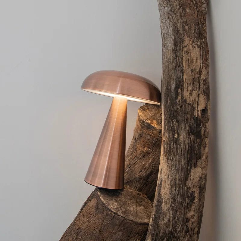 Lampe de table champignon