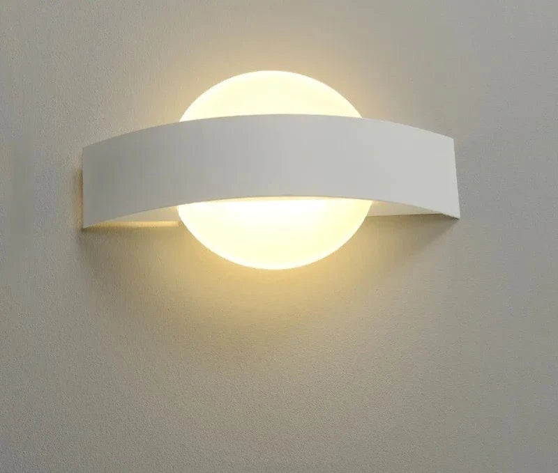 Lampe murale de décoration planète Square shape / White body / Cool White(5500-7000K) | 4W-220V