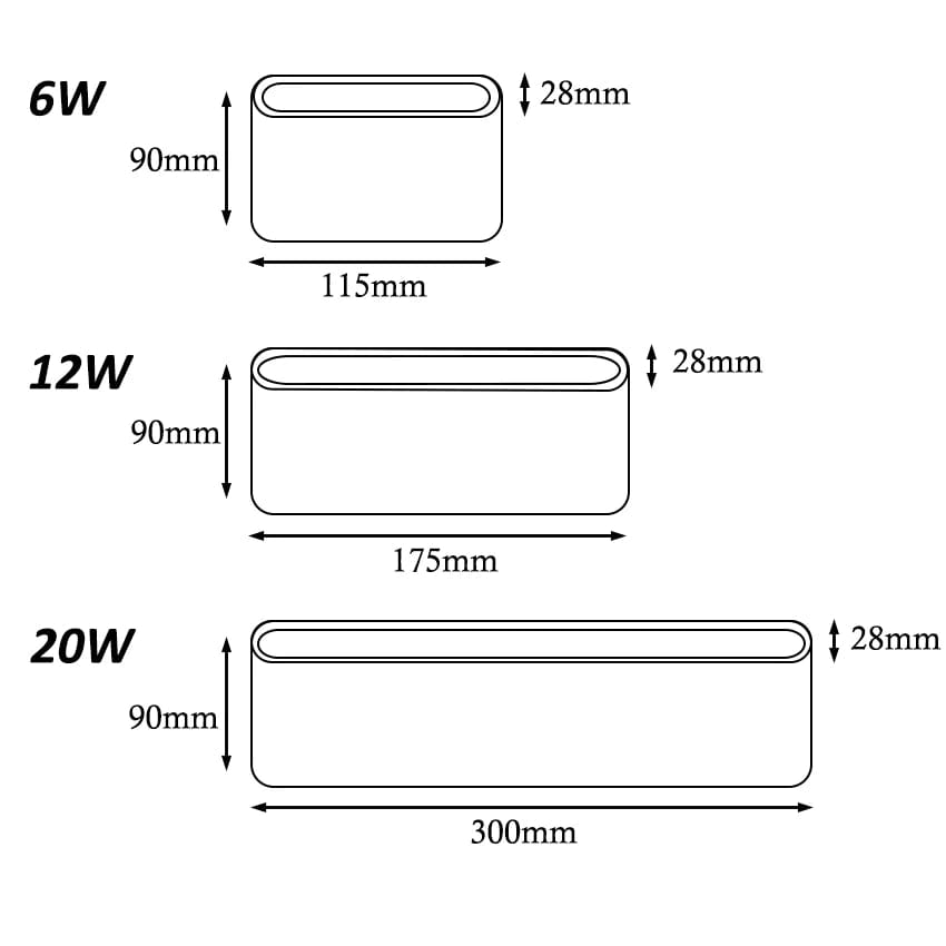 Lampe murale LED