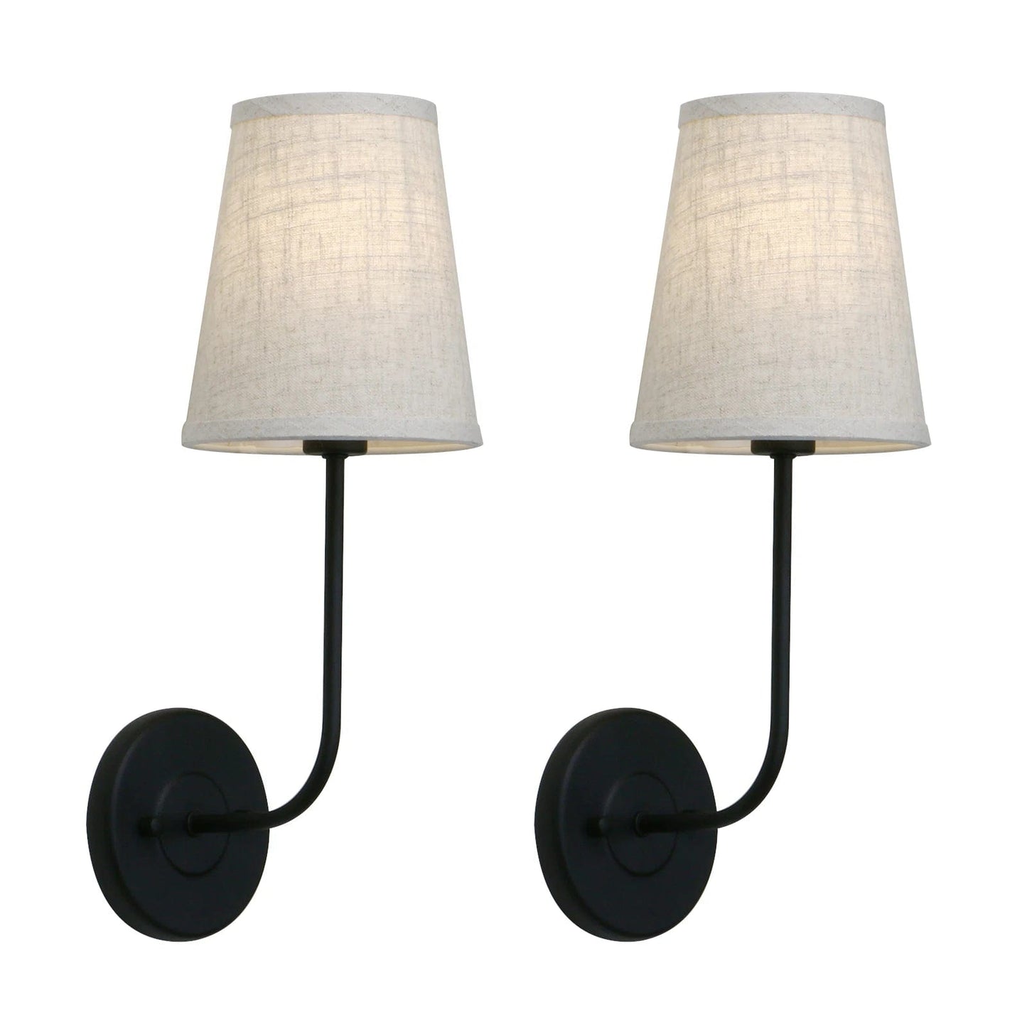 Lampes de chevet design rétro Noir