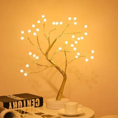 Veilleuse arbre 36 LED lumière chaude