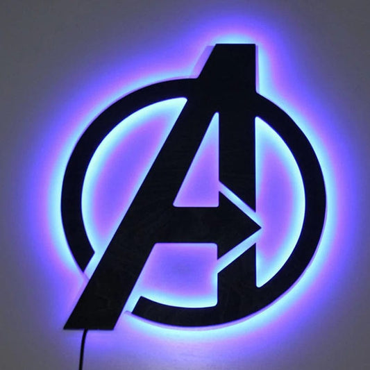 Veilleuse avengers black