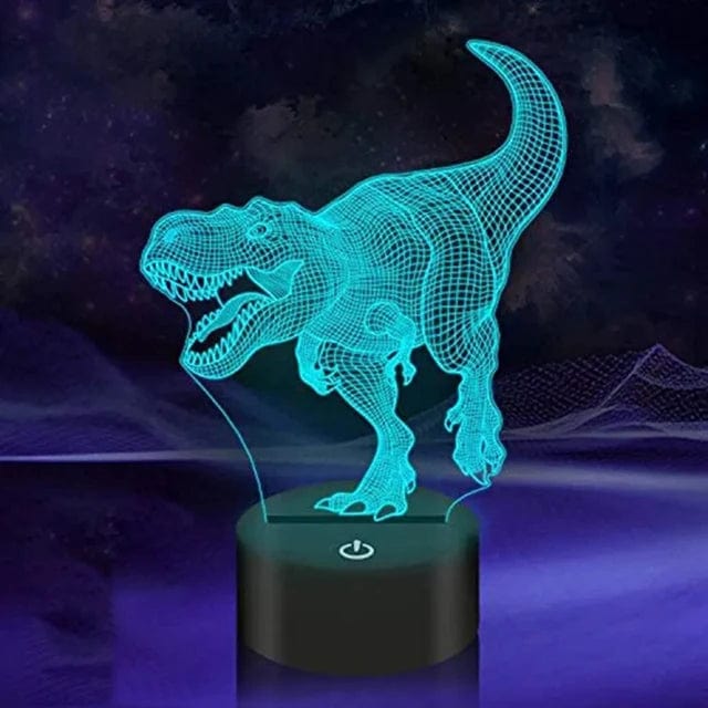 Veilleuse dinosaure Base noire - sans télécommande / I