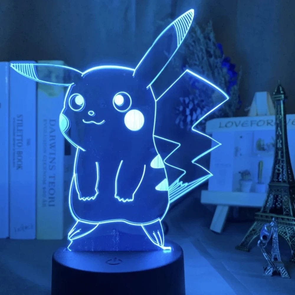 Veilleuse Pikachu et son groupe : l'univers Pokemon dans la chambre